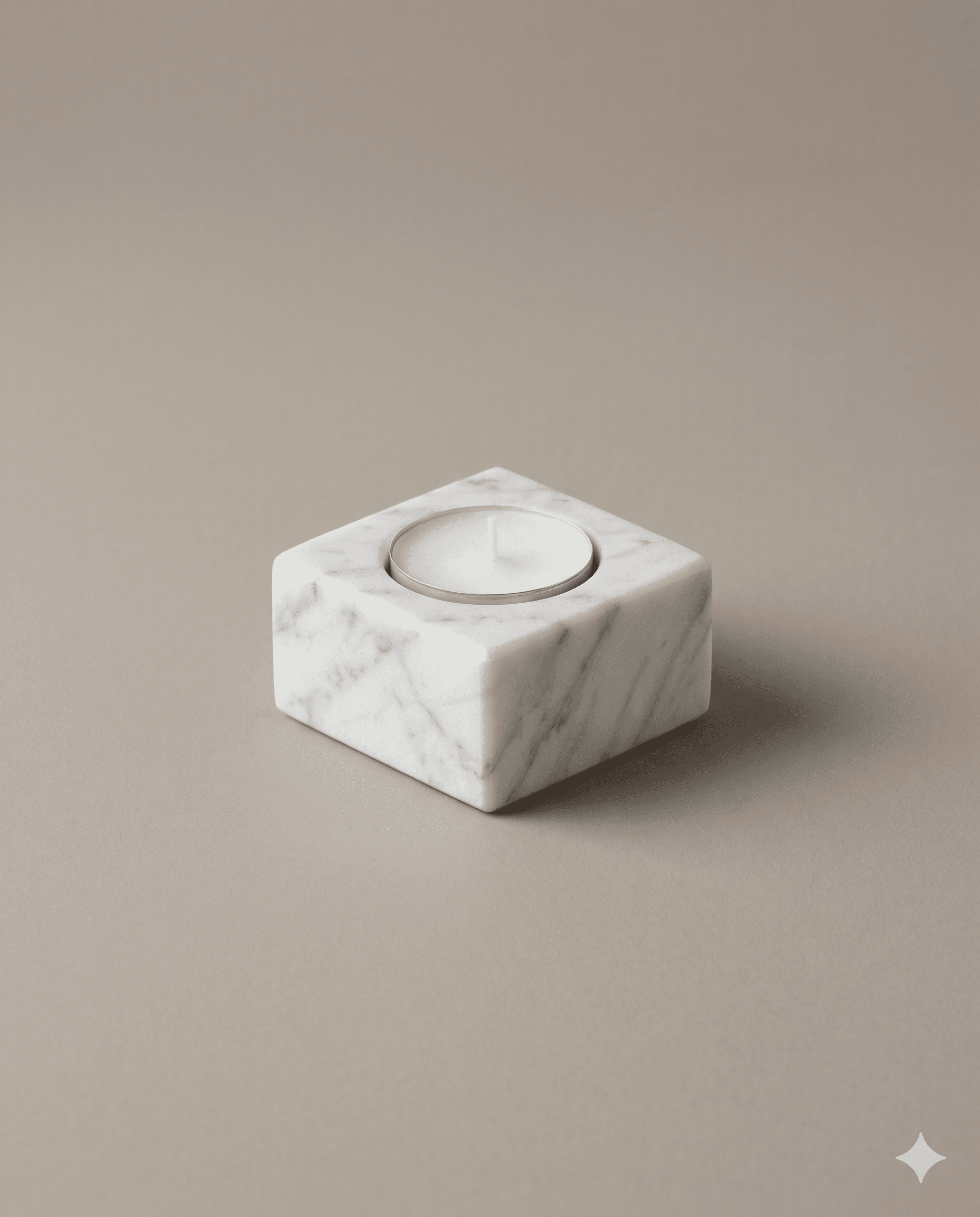 Marble Candle Holder - Image 1