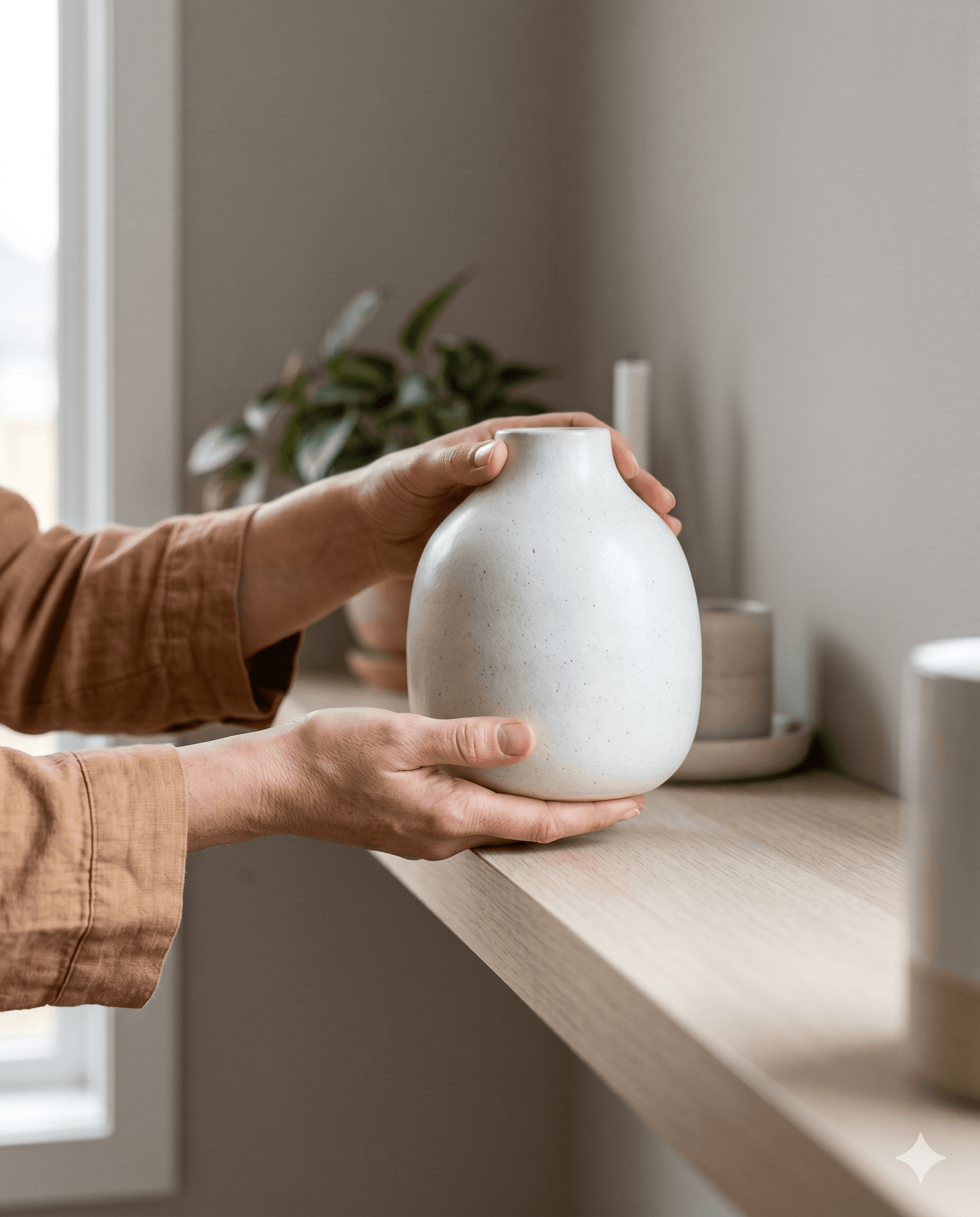 Minimal Ceramic Vase - Image 2