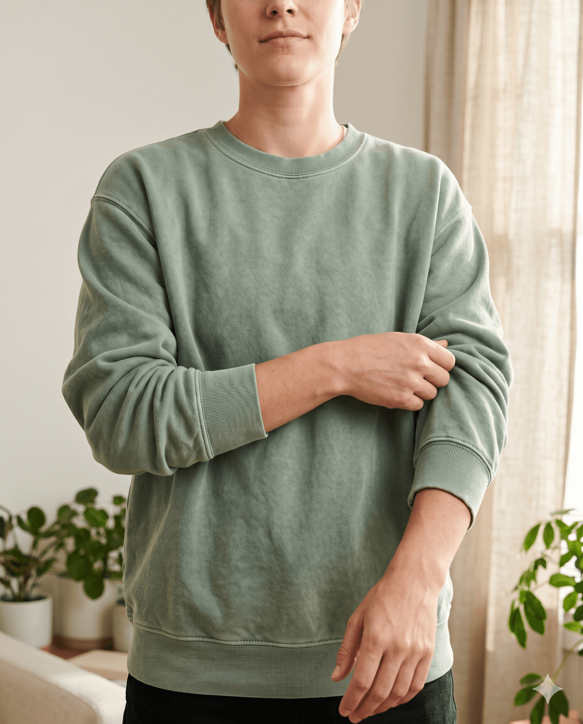 Relaxed Washed Sweatshirt - Image 2