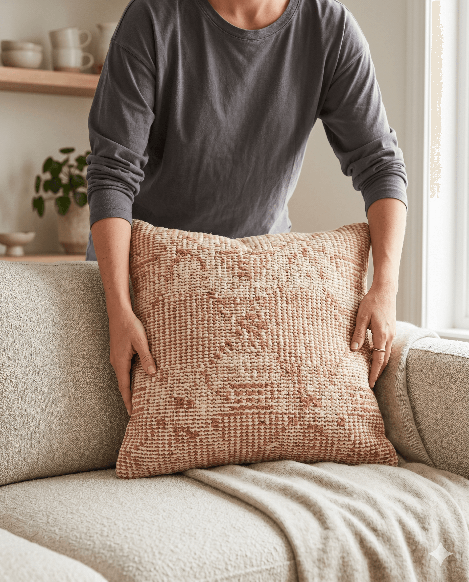 Woven Accent Pillow - Image 2